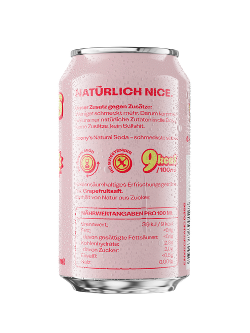 Natural Soda Grapefruit