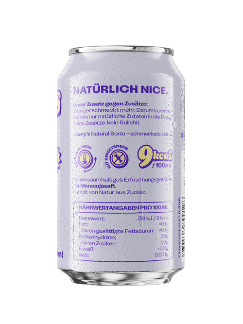 Natural Soda Maracuja