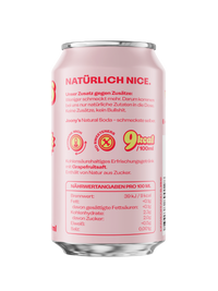 Natural Soda Grapefruit - 12er Tray - 330ml Can