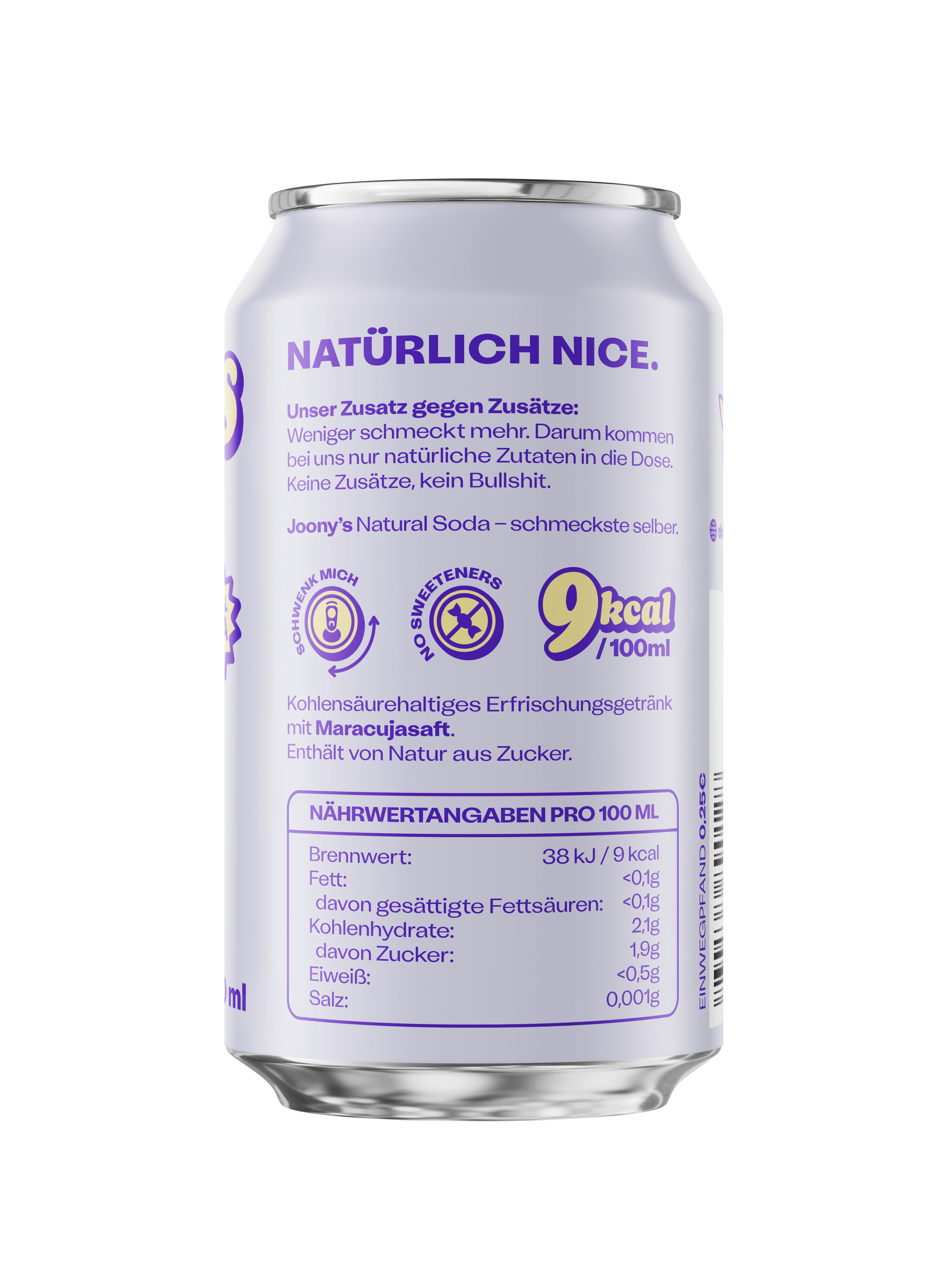Natural Soda Maracuja