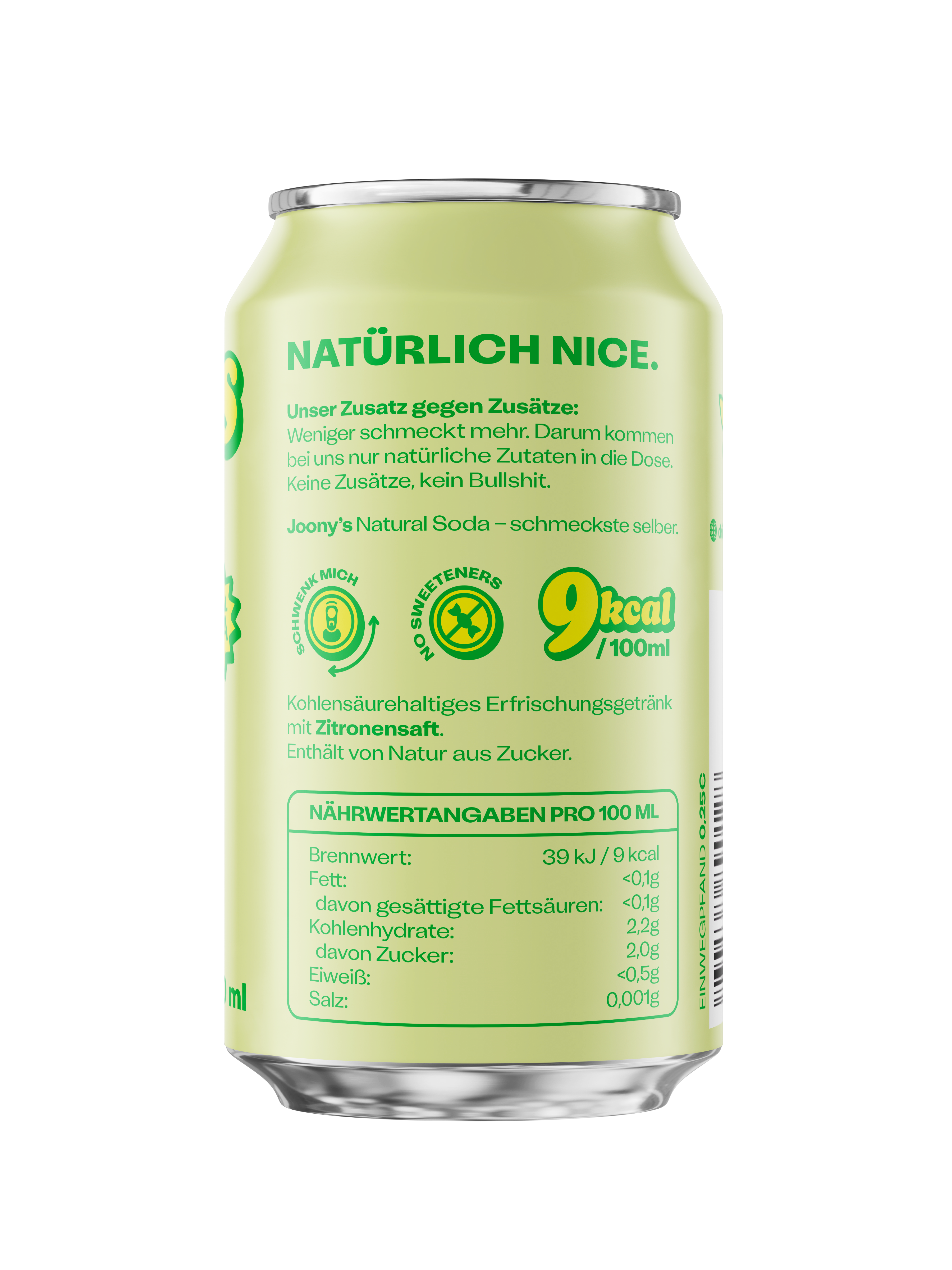 Natural Soda Zitrone